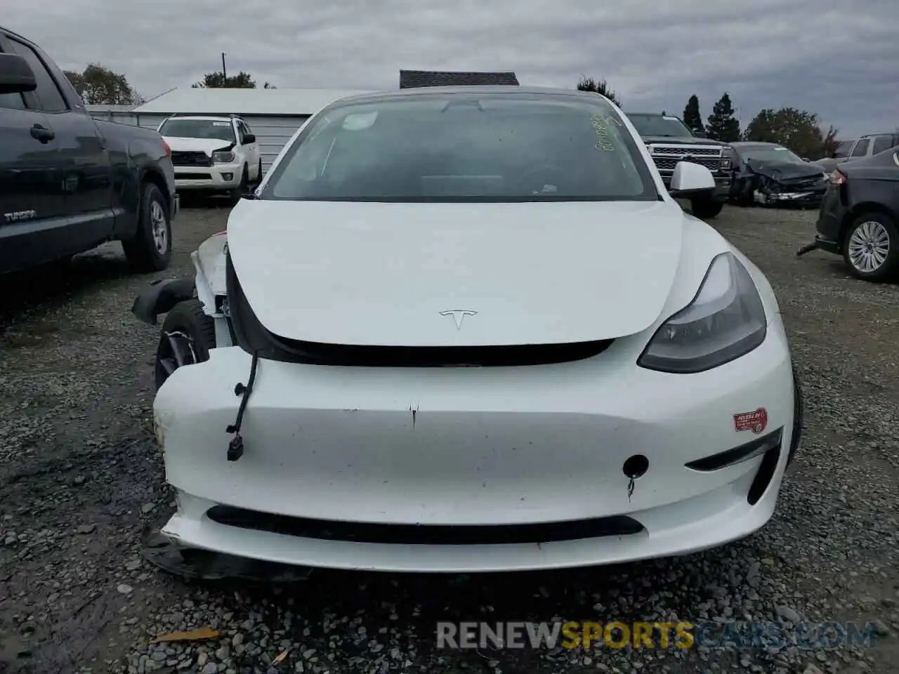 5 Photograph of a damaged car 5YJ3E1EA6PF709176 TESLA MODEL 3 2023