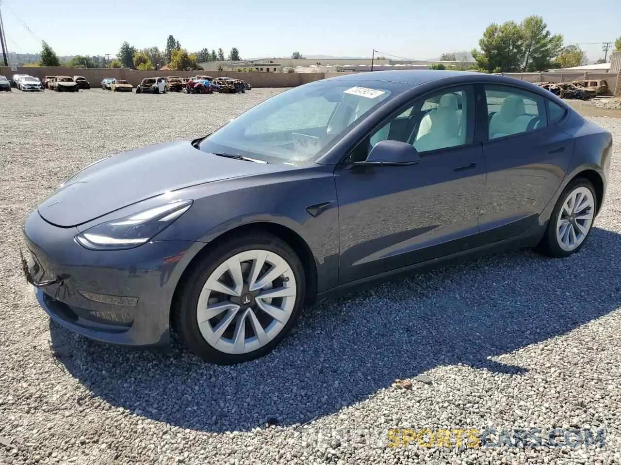 1 Photograph of a damaged car 5YJ3E1EA6PF713891 TESLA MODEL 3 2023