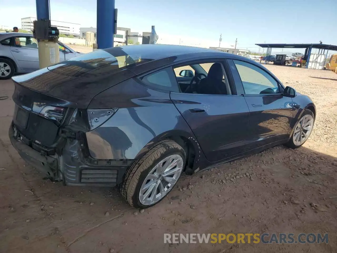 3 Photograph of a damaged car 5YJ3E1EA7PF383808 TESLA MODEL 3 2023