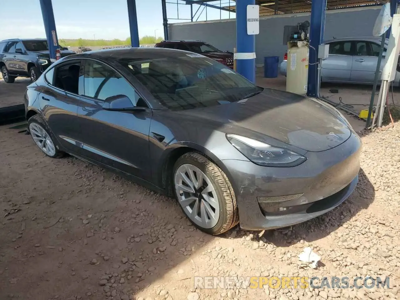 4 Photograph of a damaged car 5YJ3E1EA7PF383808 TESLA MODEL 3 2023