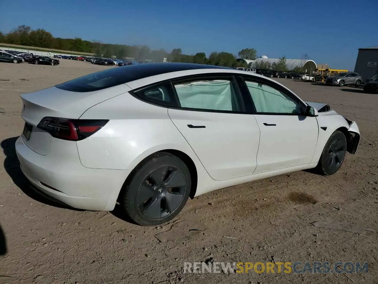 3 Photograph of a damaged car 5YJ3E1EA7PF393996 TESLA MODEL 3 2023