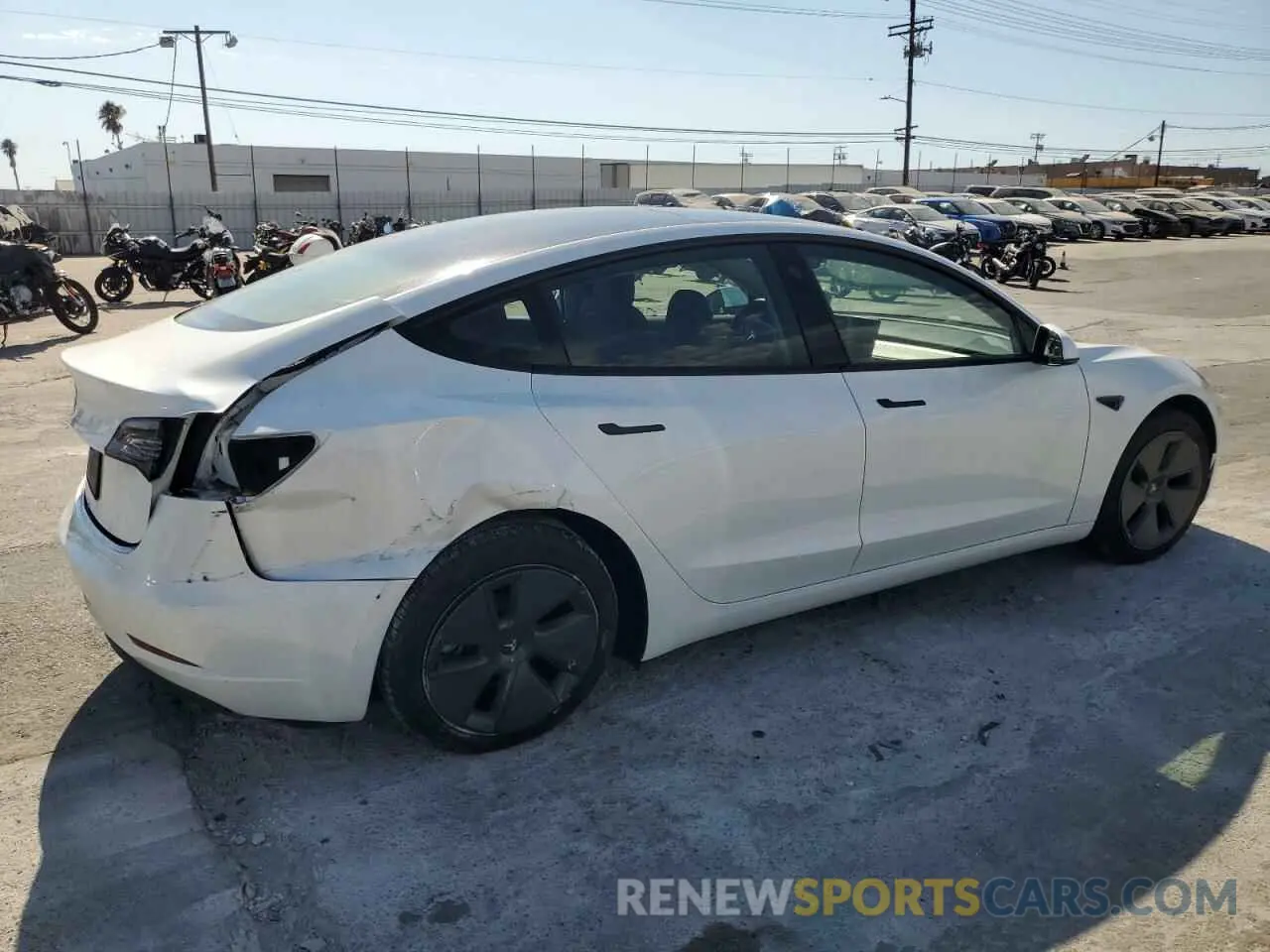 3 Photograph of a damaged car 5YJ3E1EA7PF397384 TESLA MODEL 3 2023