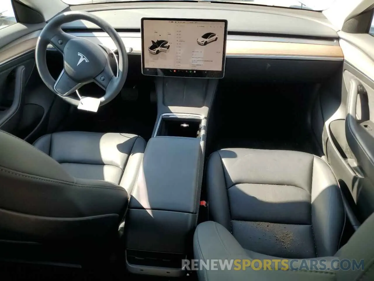 8 Photograph of a damaged car 5YJ3E1EA7PF397384 TESLA MODEL 3 2023