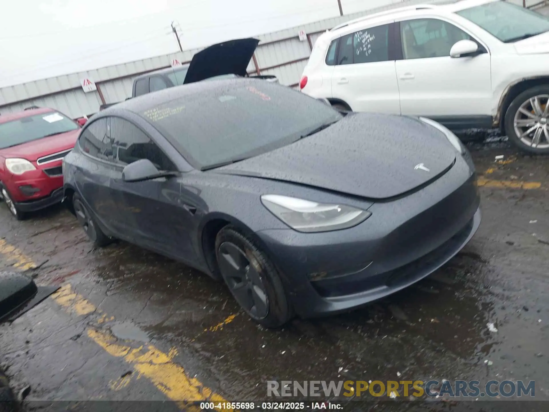1 Photograph of a damaged car 5YJ3E1EA7PF403183 TESLA MODEL 3 2023