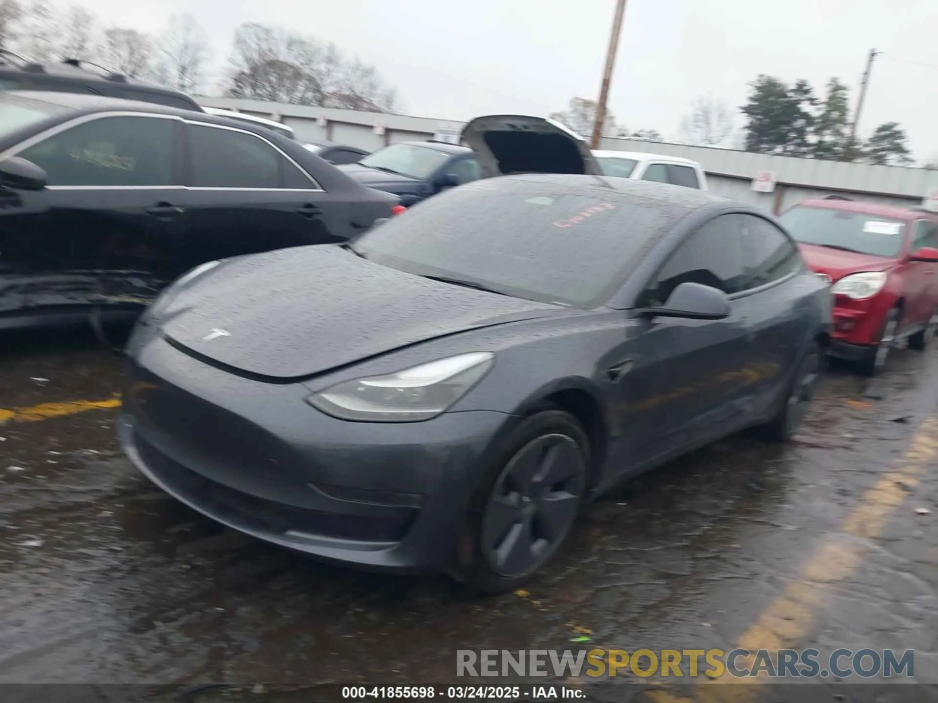 2 Photograph of a damaged car 5YJ3E1EA7PF403183 TESLA MODEL 3 2023
