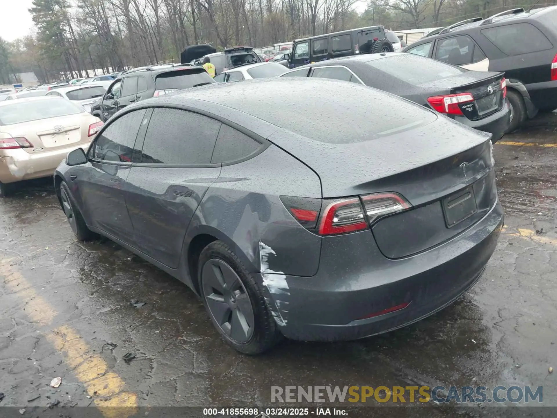 3 Photograph of a damaged car 5YJ3E1EA7PF403183 TESLA MODEL 3 2023