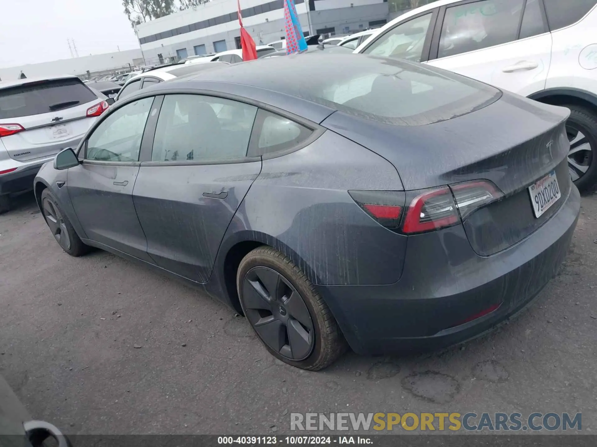 3 Photograph of a damaged car 5YJ3E1EA7PF410330 TESLA MODEL 3 2023