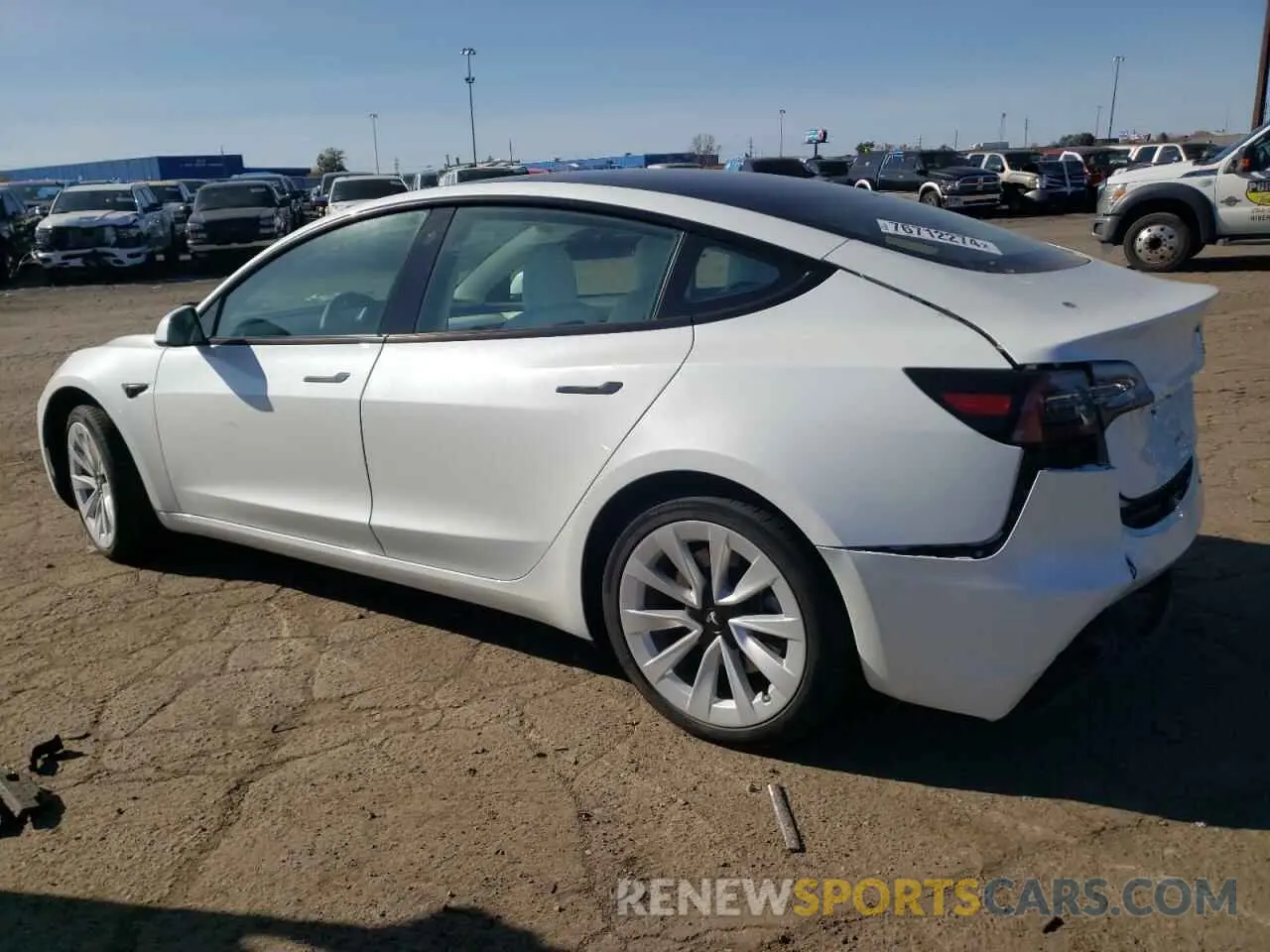 2 Photograph of a damaged car 5YJ3E1EA7PF414619 TESLA MODEL 3 2023