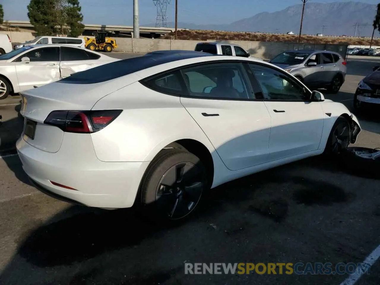 3 Photograph of a damaged car 5YJ3E1EA7PF417438 TESLA MODEL 3 2023