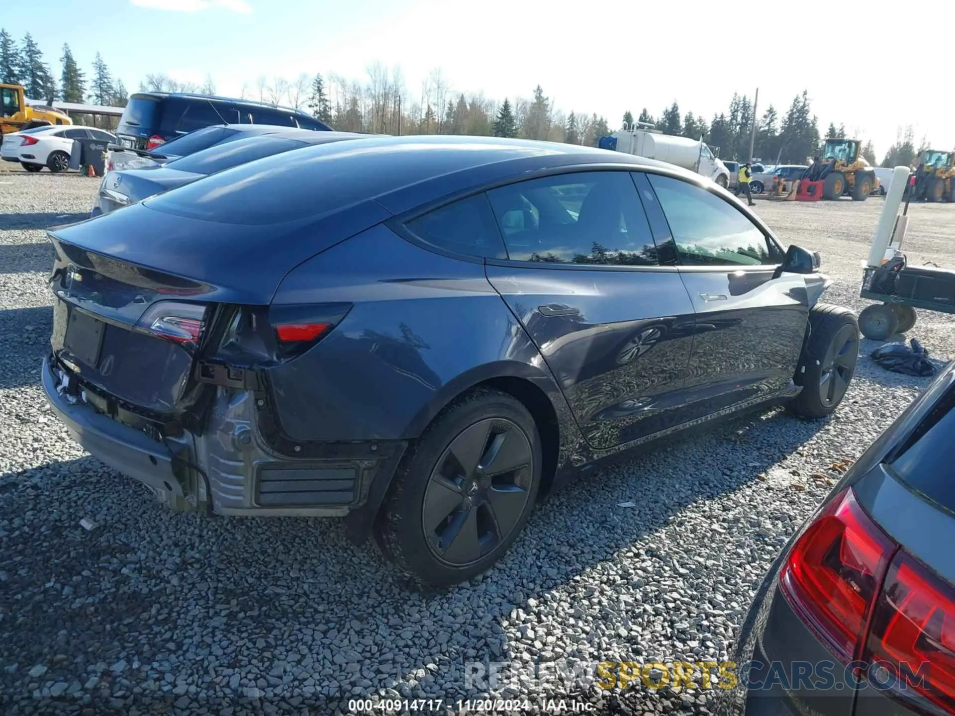4 Photograph of a damaged car 5YJ3E1EA7PF418279 TESLA MODEL 3 2023