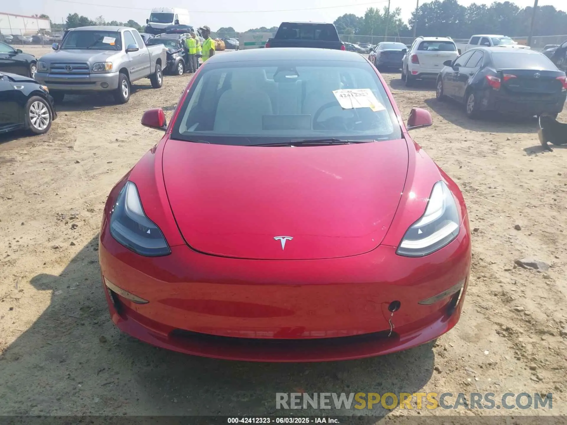 12 Photograph of a damaged car 5YJ3E1EA7PF426916 TESLA MODEL 3 2023