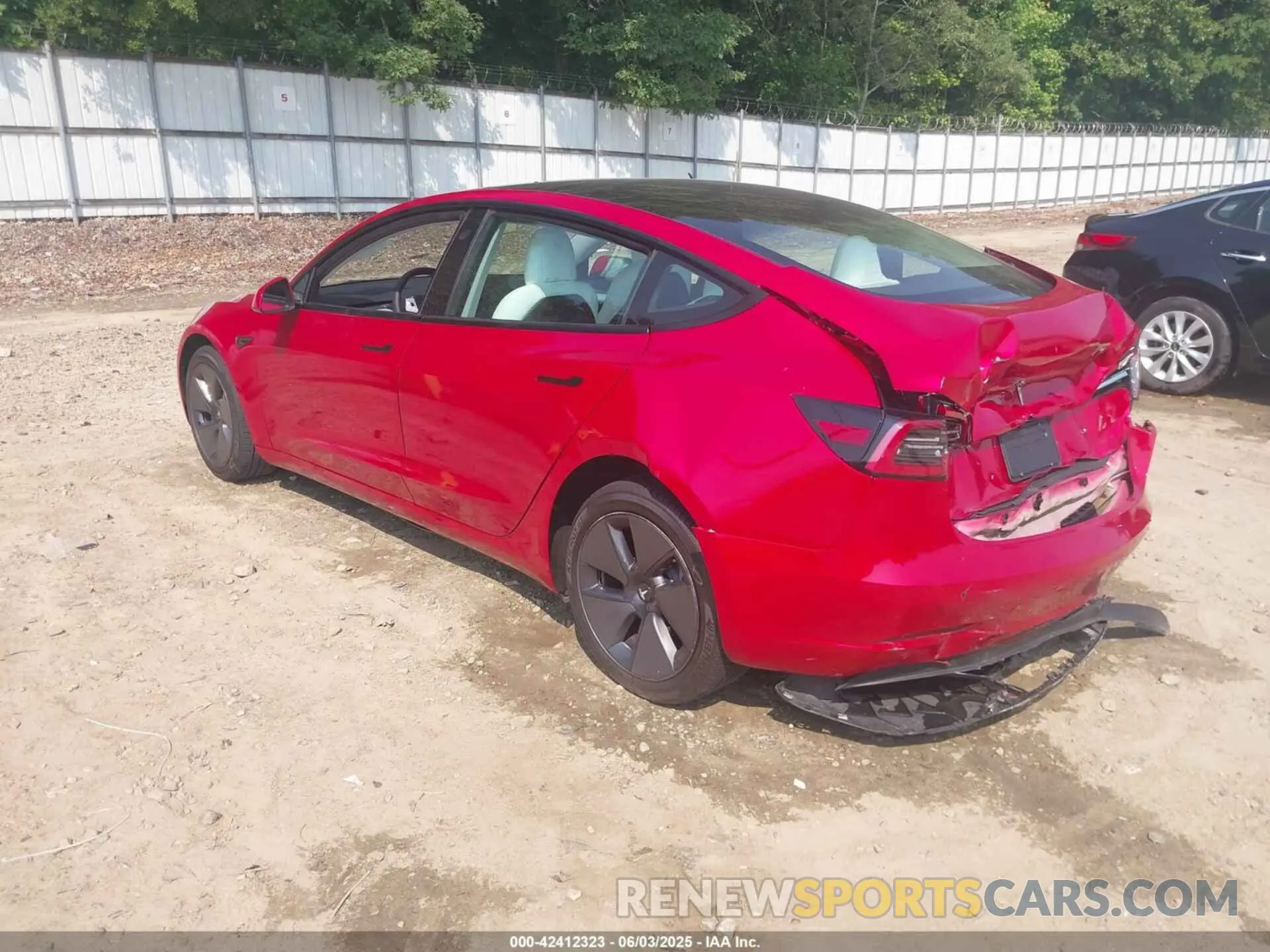 3 Photograph of a damaged car 5YJ3E1EA7PF426916 TESLA MODEL 3 2023