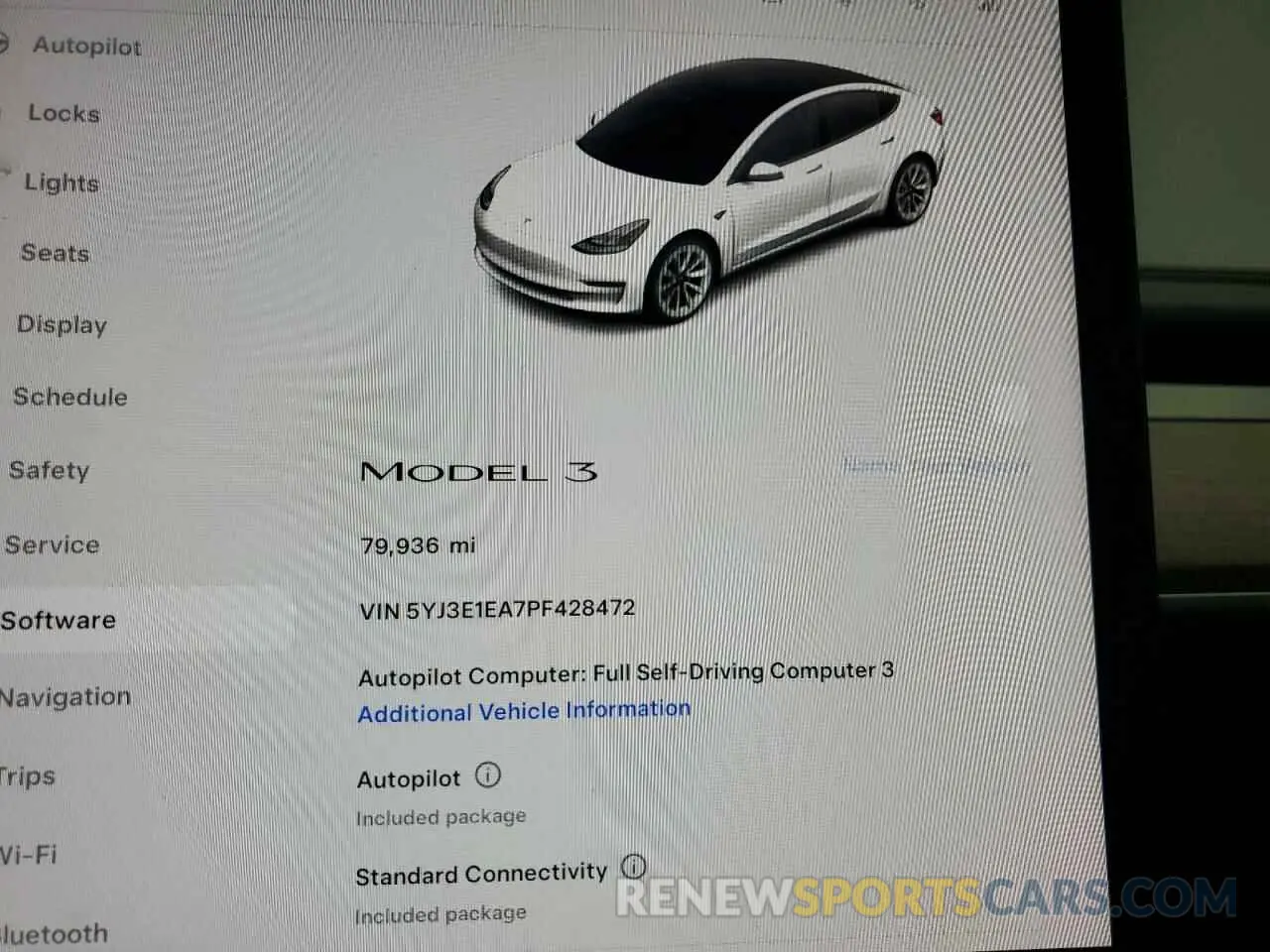 9 Photograph of a damaged car 5YJ3E1EA7PF428472 TESLA MODEL 3 2023