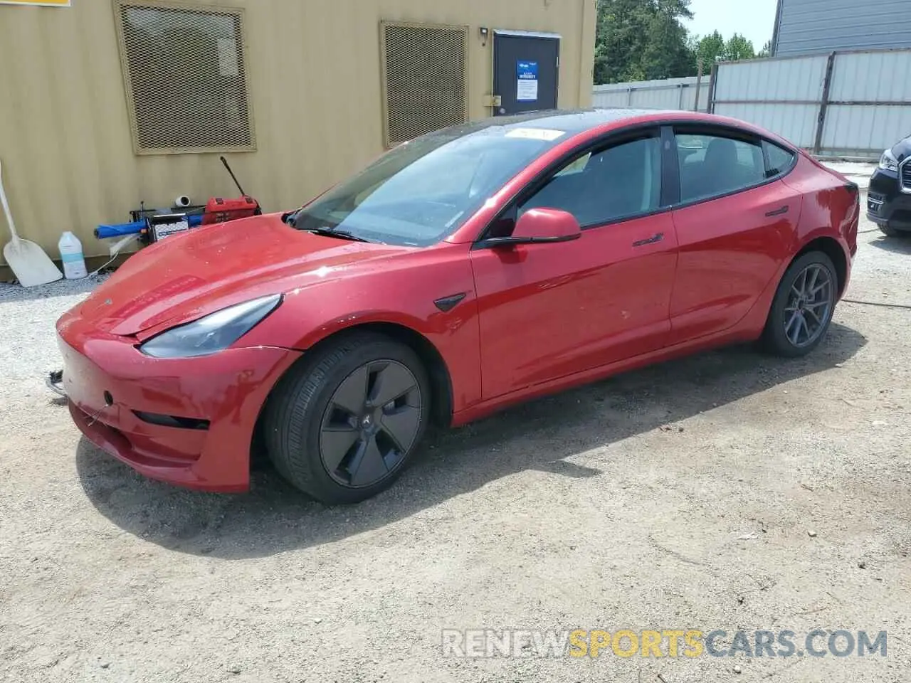 1 Photograph of a damaged car 5YJ3E1EA7PF430884 TESLA MODEL 3 2023