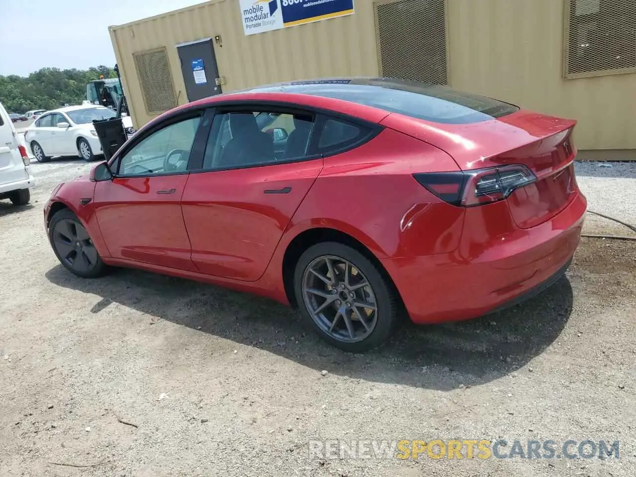 2 Photograph of a damaged car 5YJ3E1EA7PF430884 TESLA MODEL 3 2023