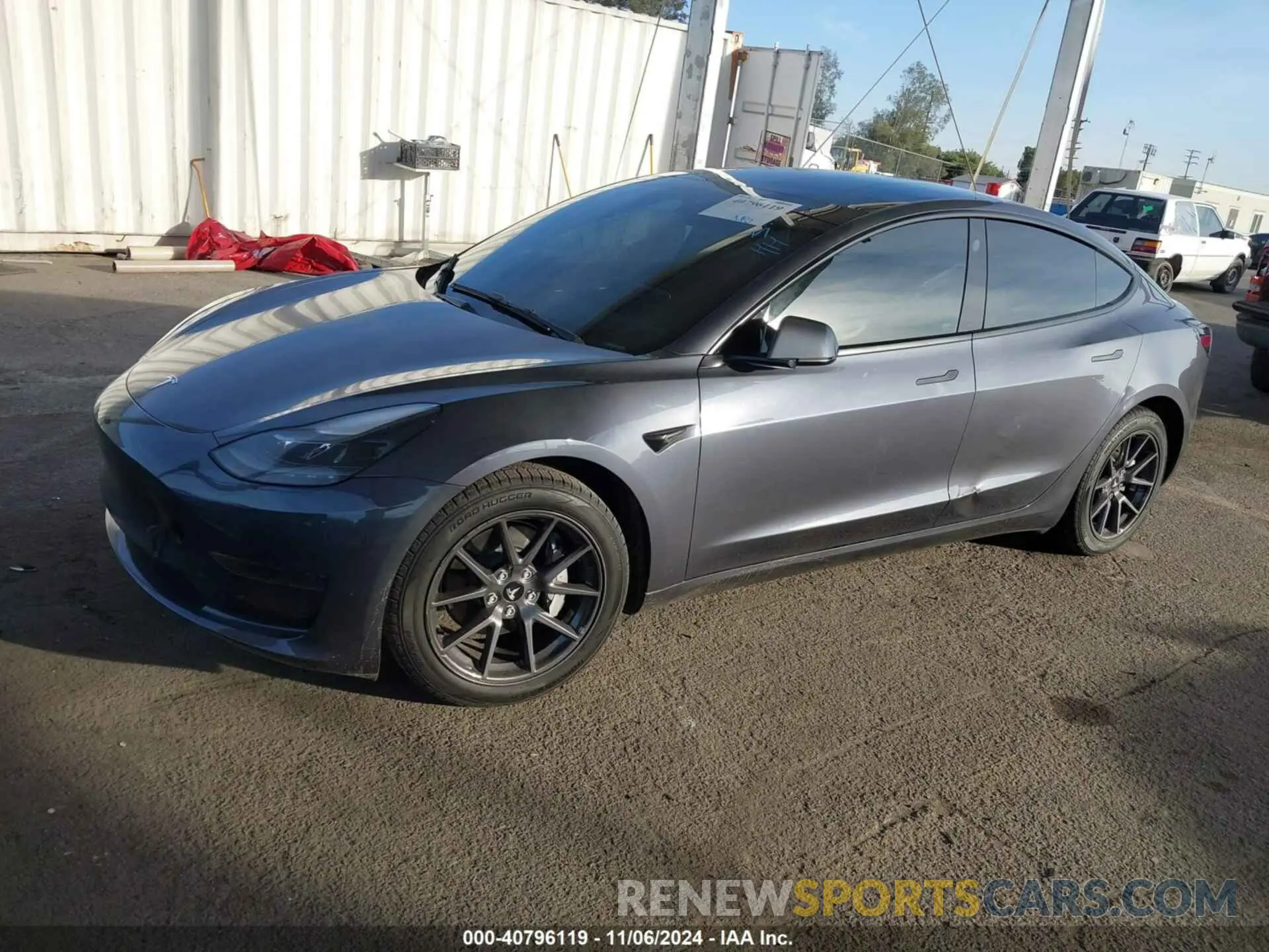 2 Photograph of a damaged car 5YJ3E1EA7PF431744 TESLA MODEL 3 2023