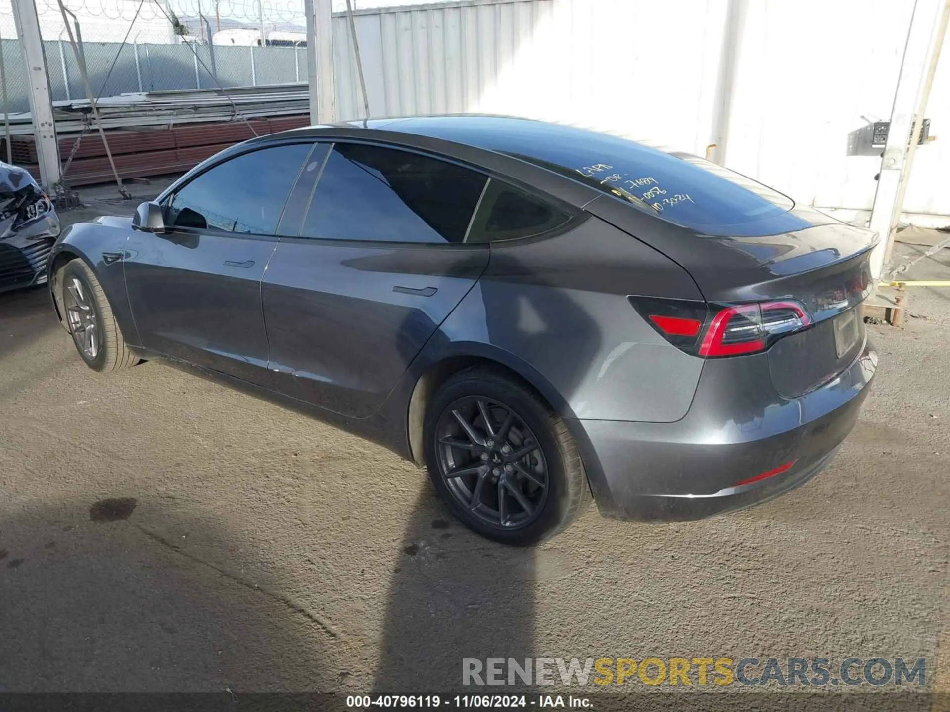 3 Photograph of a damaged car 5YJ3E1EA7PF431744 TESLA MODEL 3 2023