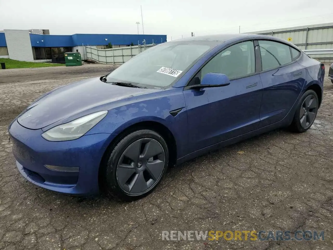 1 Photograph of a damaged car 5YJ3E1EA7PF434126 TESLA MODEL 3 2023
