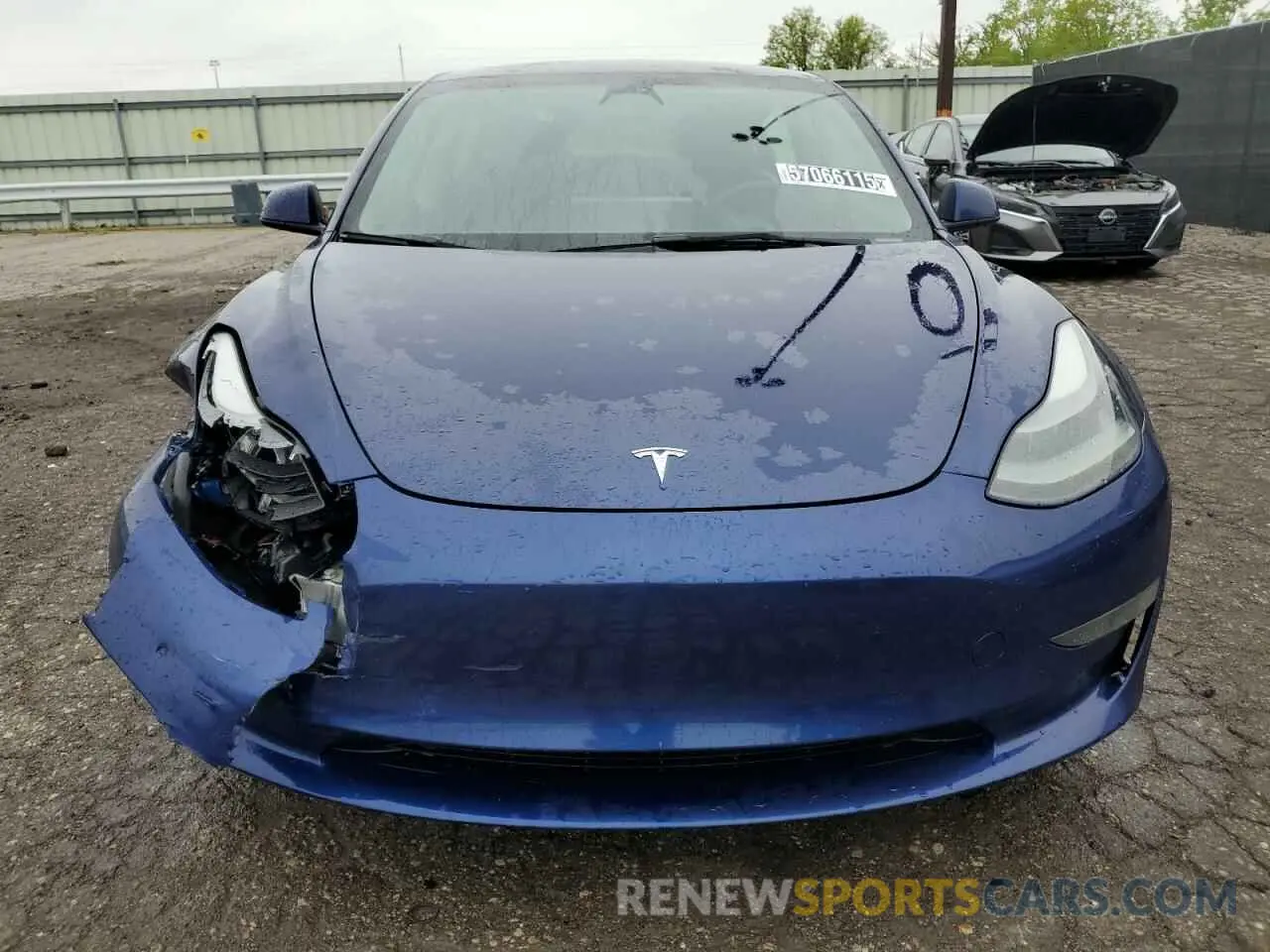 5 Photograph of a damaged car 5YJ3E1EA7PF434126 TESLA MODEL 3 2023