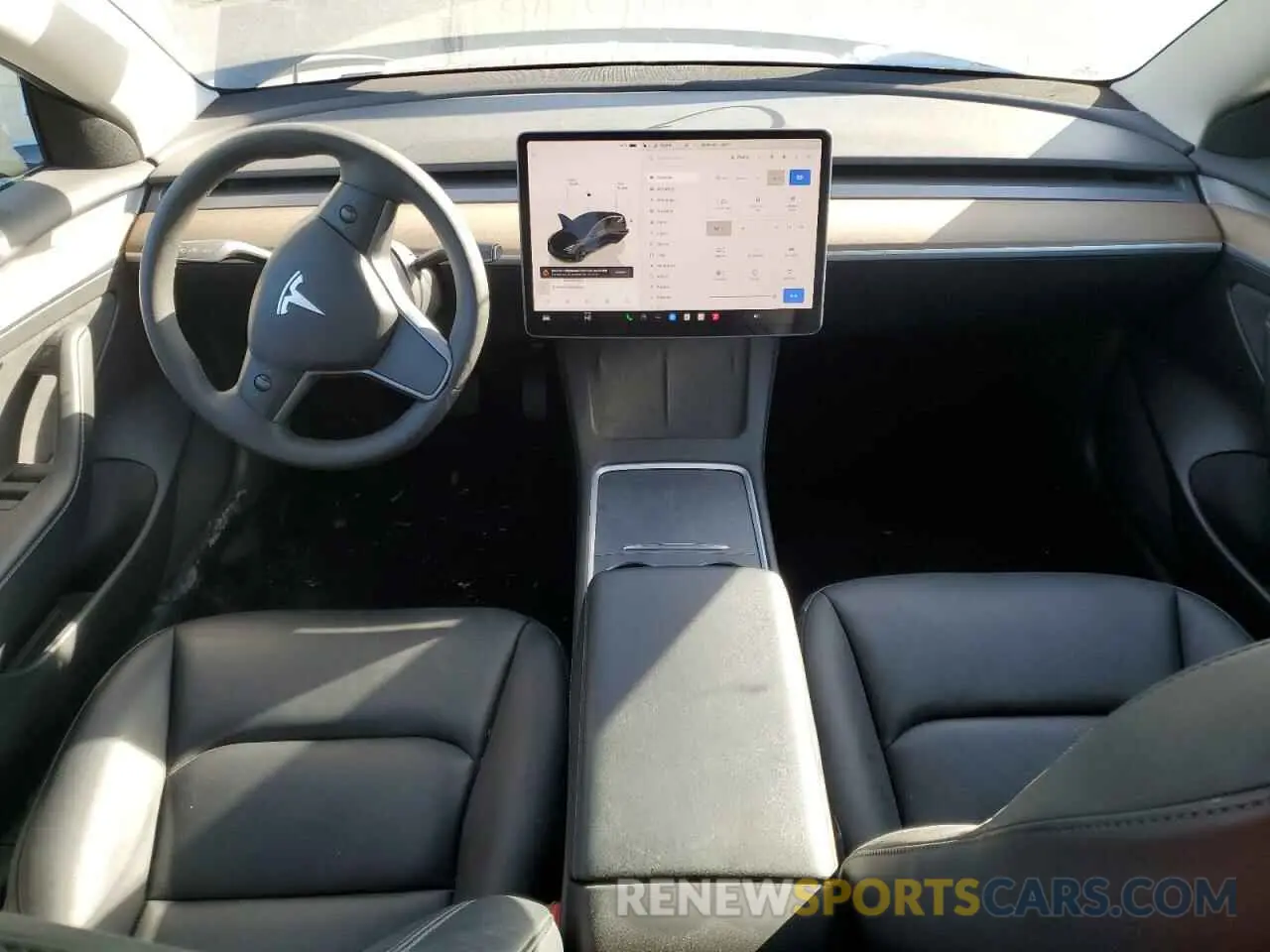8 Photograph of a damaged car 5YJ3E1EA7PF437124 TESLA MODEL 3 2023