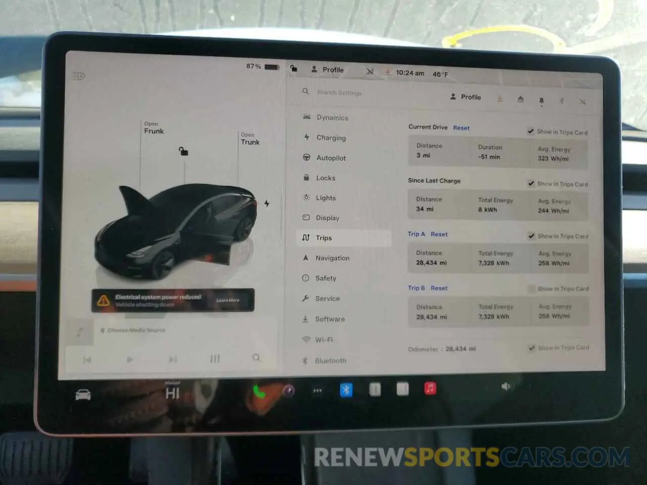 9 Photograph of a damaged car 5YJ3E1EA7PF437124 TESLA MODEL 3 2023