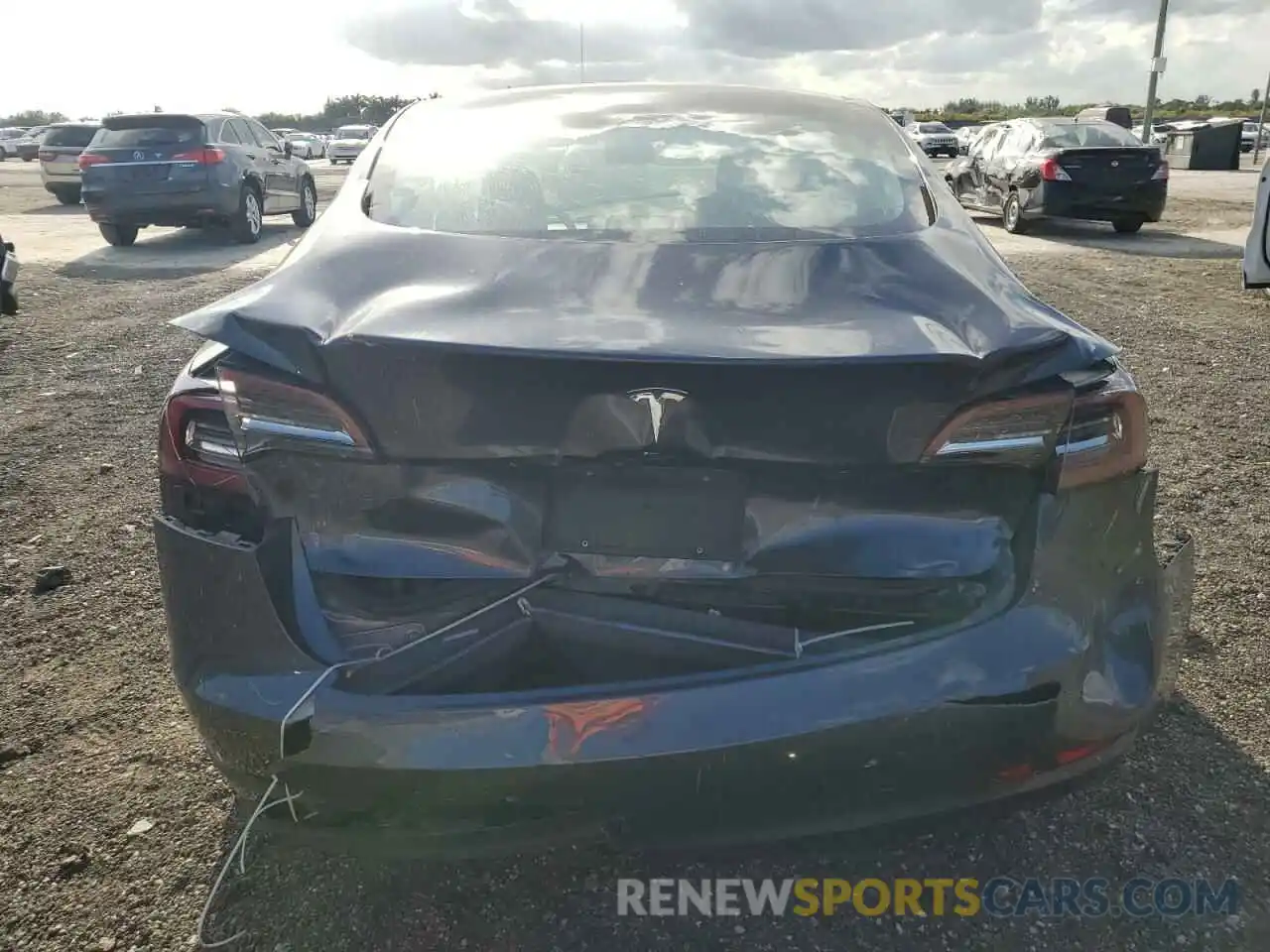 6 Photograph of a damaged car 5YJ3E1EA7PF449127 TESLA MODEL 3 2023