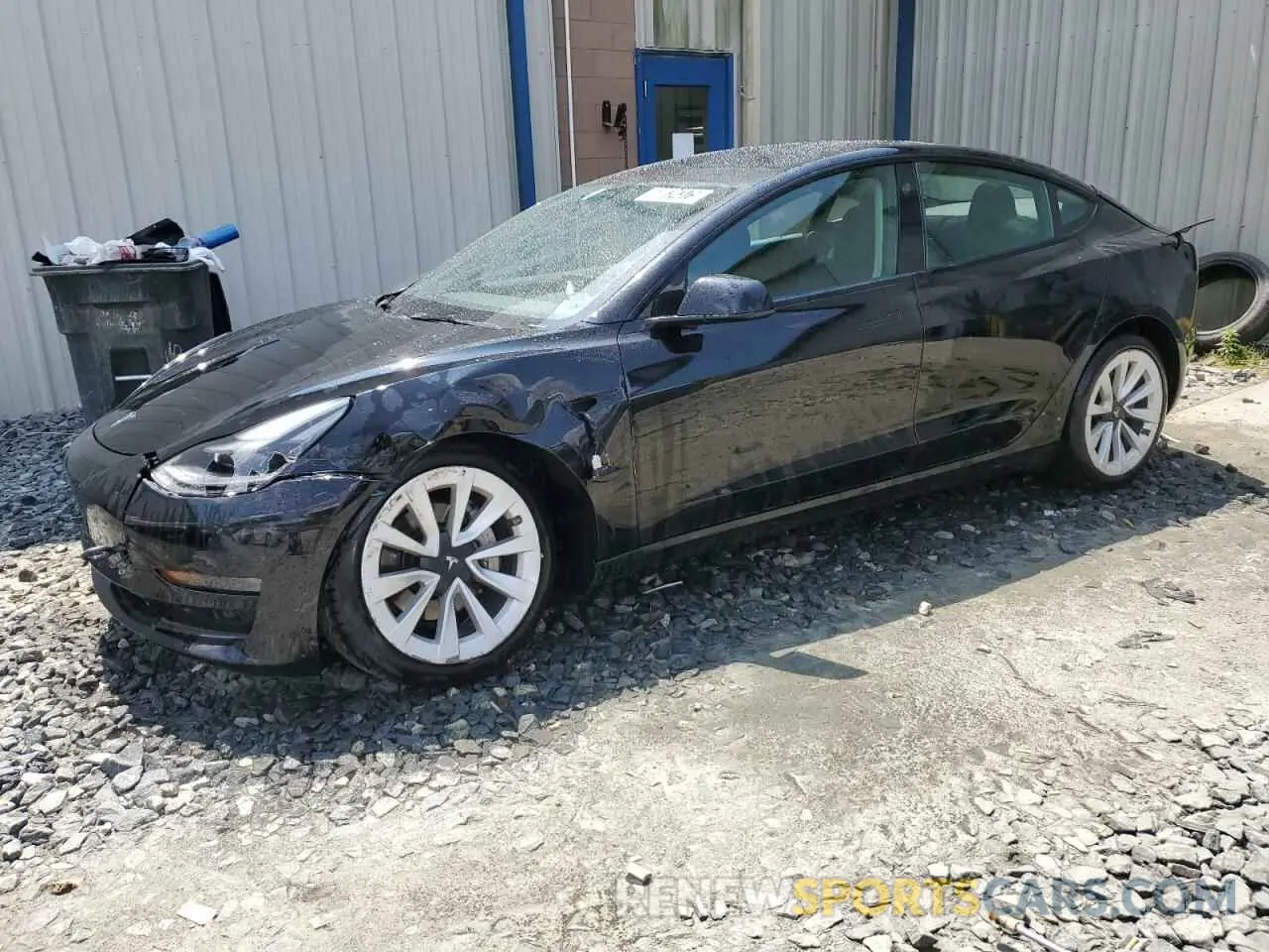 1 Photograph of a damaged car 5YJ3E1EA7PF449693 TESLA MODEL 3 2023