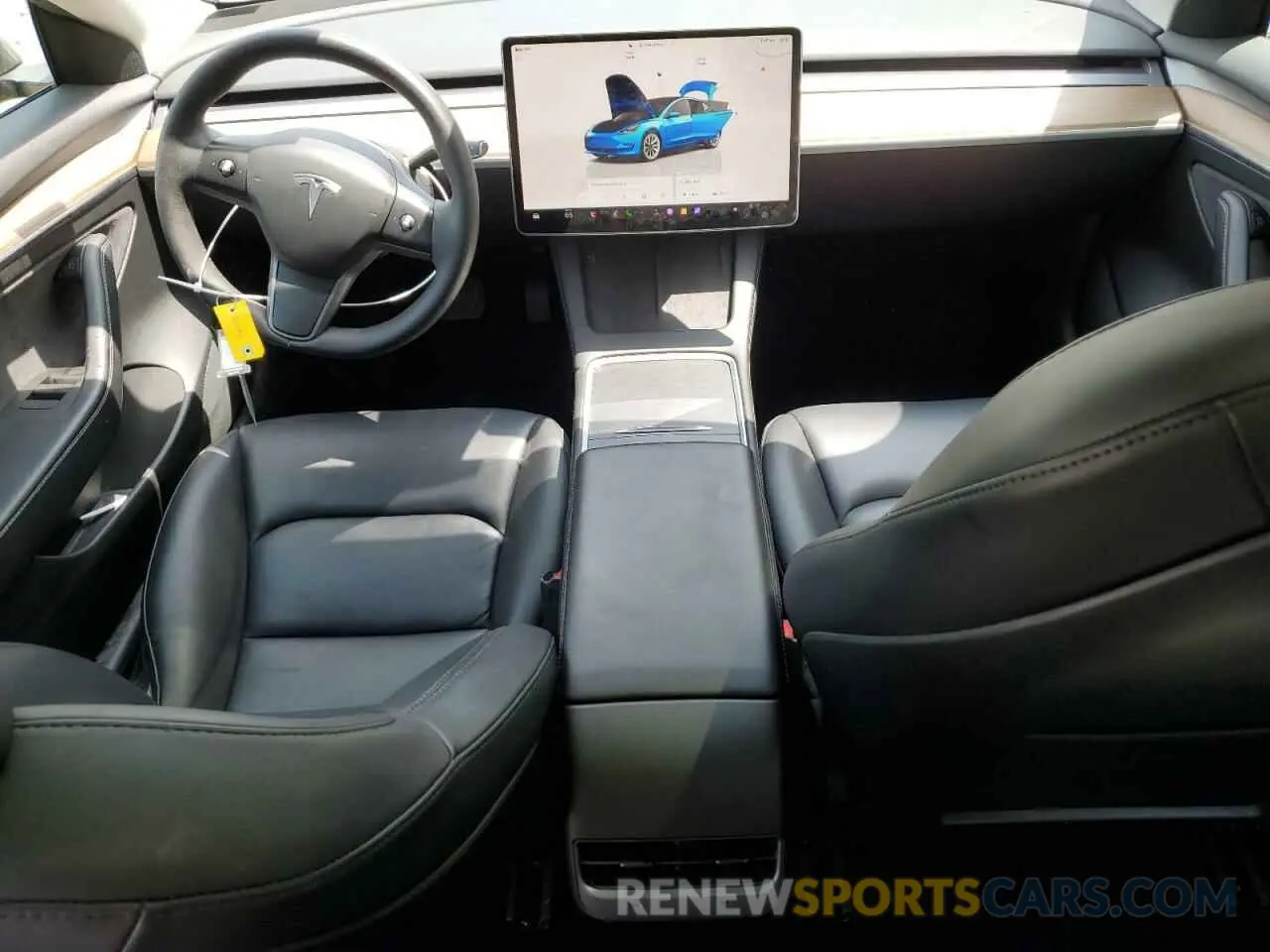 8 Photograph of a damaged car 5YJ3E1EA7PF449693 TESLA MODEL 3 2023