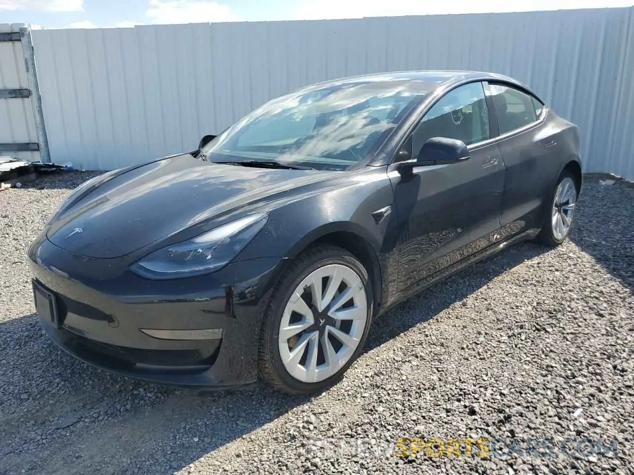 1 Photograph of a damaged car 5YJ3E1EA7PF449726 TESLA MODEL 3 2023