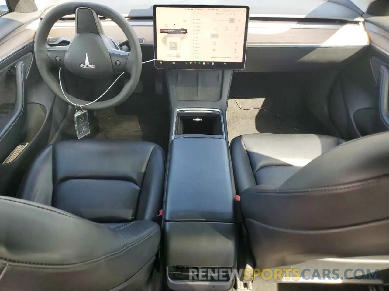 8 Photograph of a damaged car 5YJ3E1EA7PF449726 TESLA MODEL 3 2023