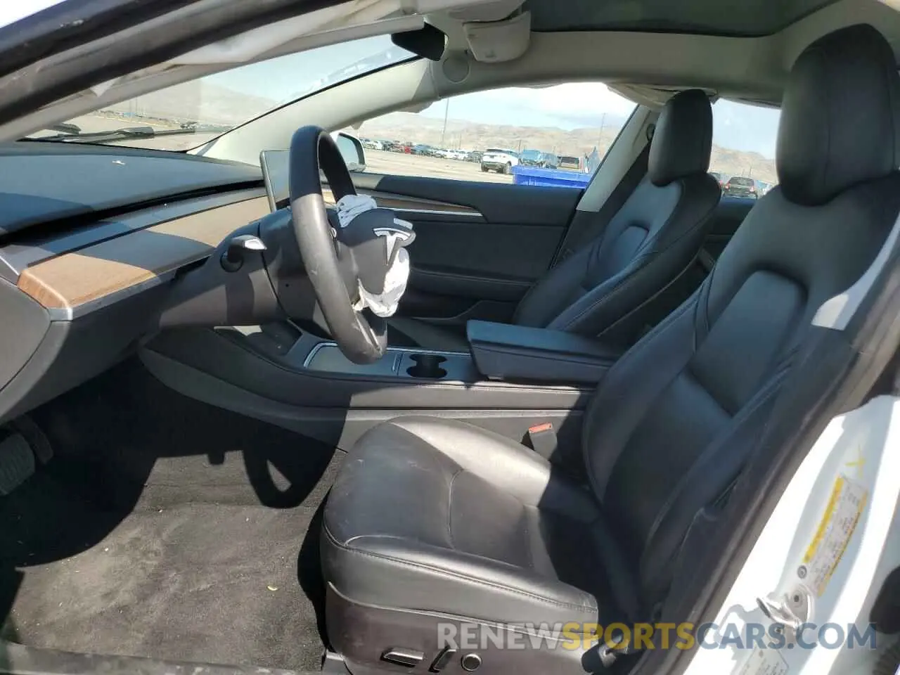 7 Photograph of a damaged car 5YJ3E1EA7PF456188 TESLA MODEL 3 2023