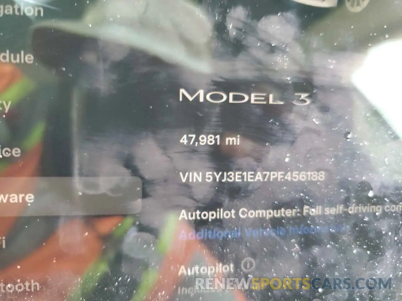 9 Photograph of a damaged car 5YJ3E1EA7PF456188 TESLA MODEL 3 2023