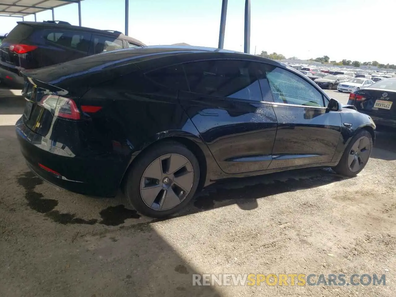 3 Photograph of a damaged car 5YJ3E1EA7PF457373 TESLA MODEL 3 2023