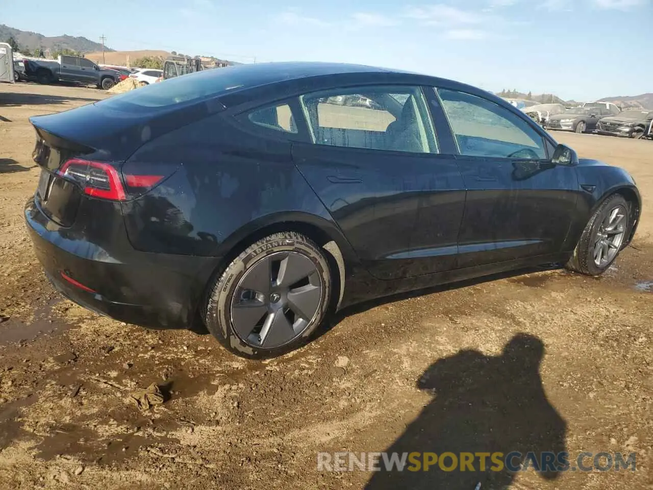 3 Photograph of a damaged car 5YJ3E1EA7PF458670 TESLA MODEL 3 2023