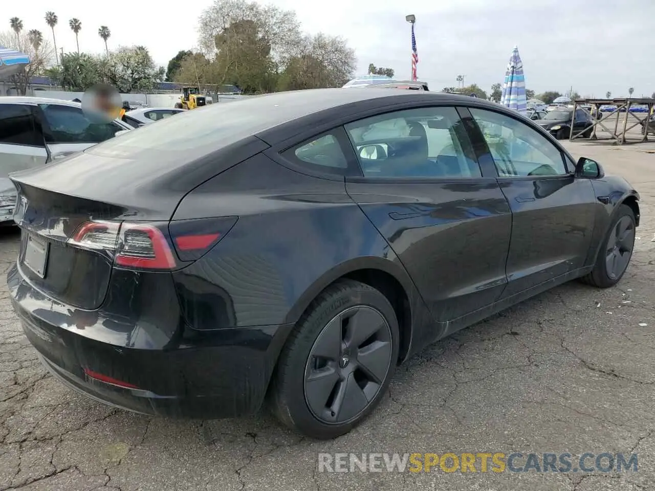 3 Photograph of a damaged car 5YJ3E1EA7PF460323 TESLA MODEL 3 2023