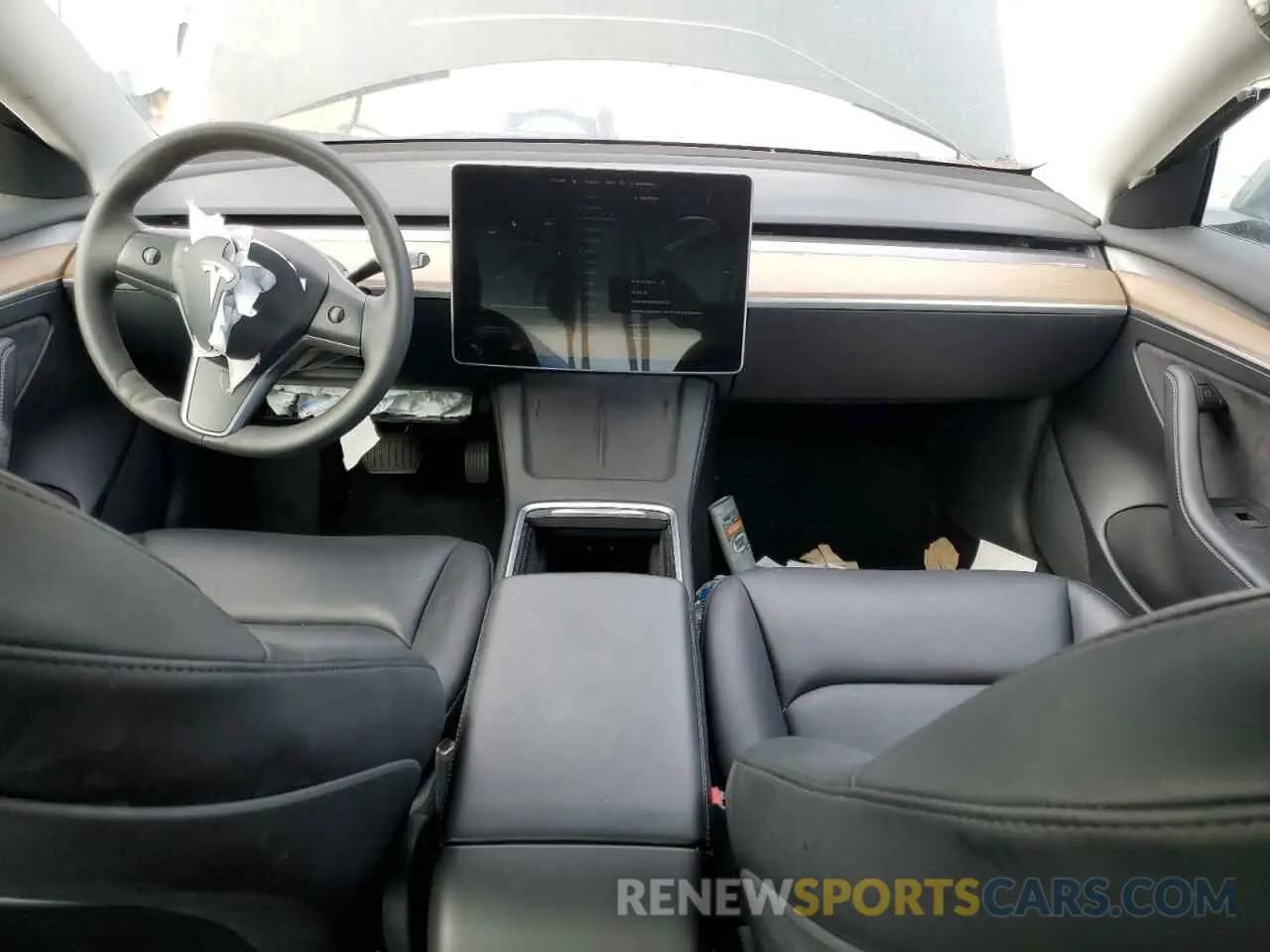 8 Photograph of a damaged car 5YJ3E1EA7PF460323 TESLA MODEL 3 2023