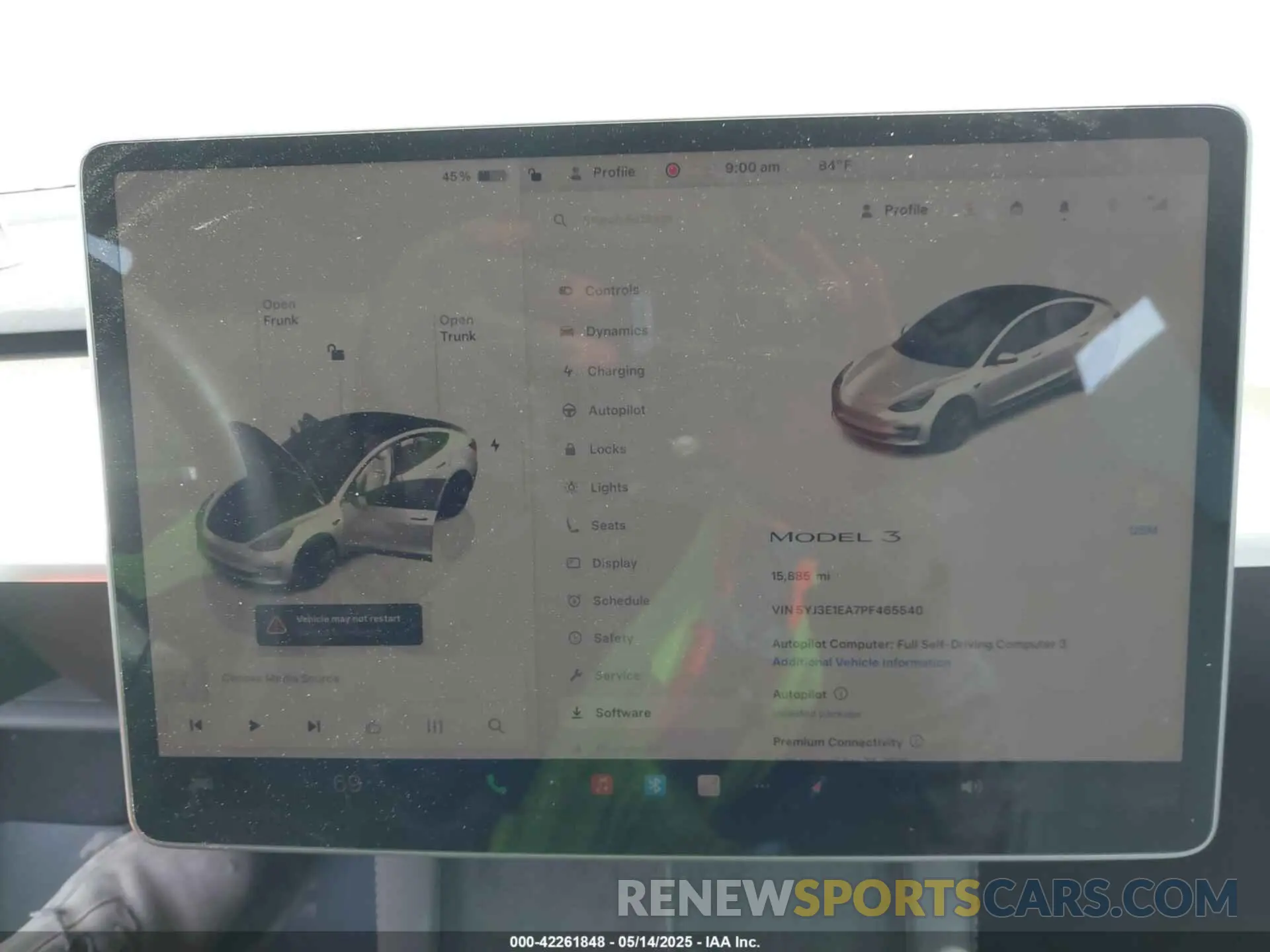18 Photograph of a damaged car 5YJ3E1EA7PF465540 TESLA MODEL 3 2023