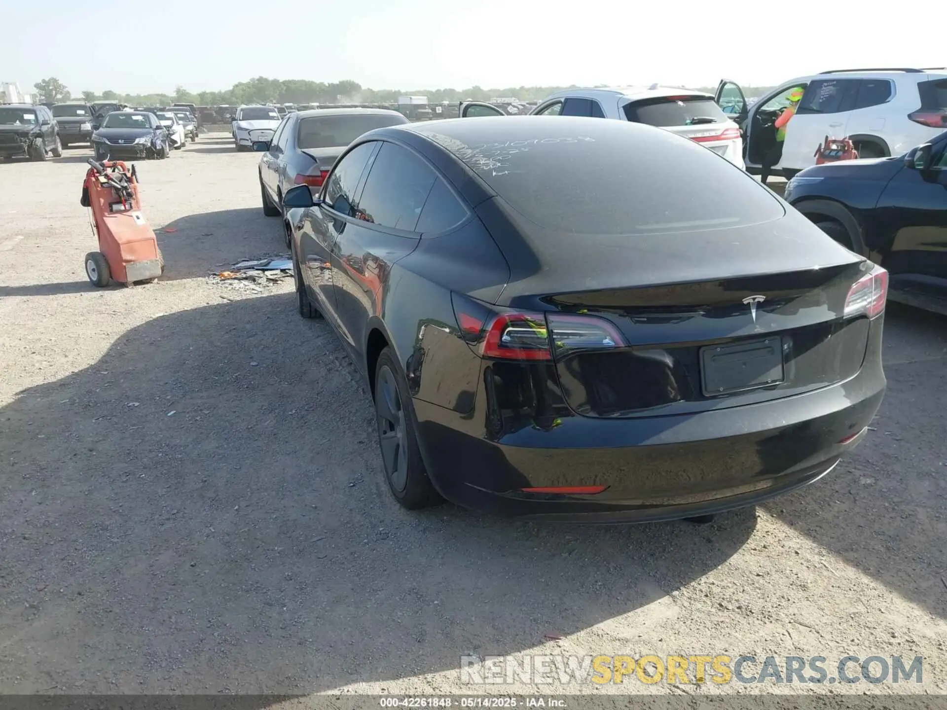 3 Photograph of a damaged car 5YJ3E1EA7PF465540 TESLA MODEL 3 2023
