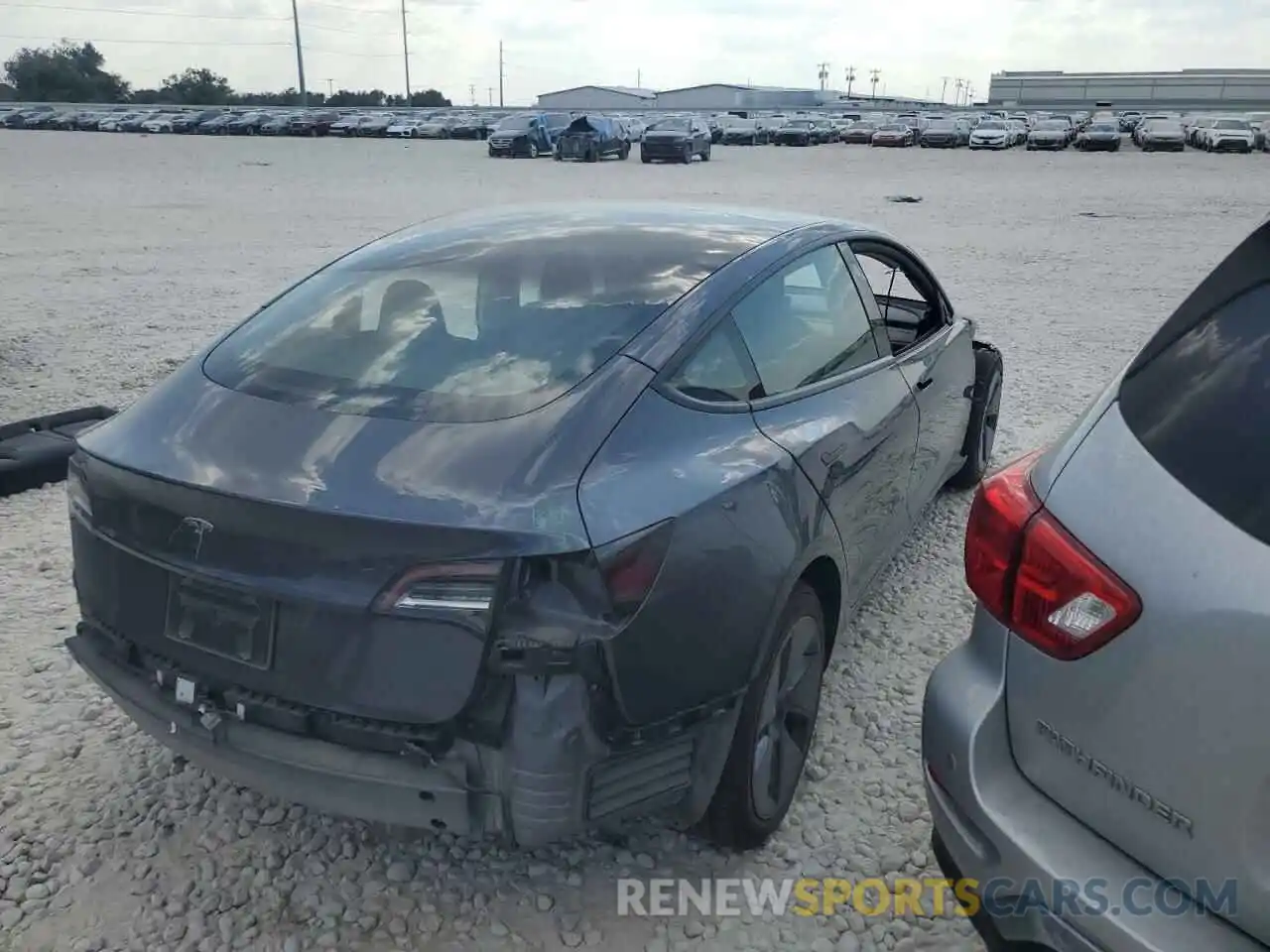 3 Photograph of a damaged car 5YJ3E1EA7PF469071 TESLA MODEL 3 2023