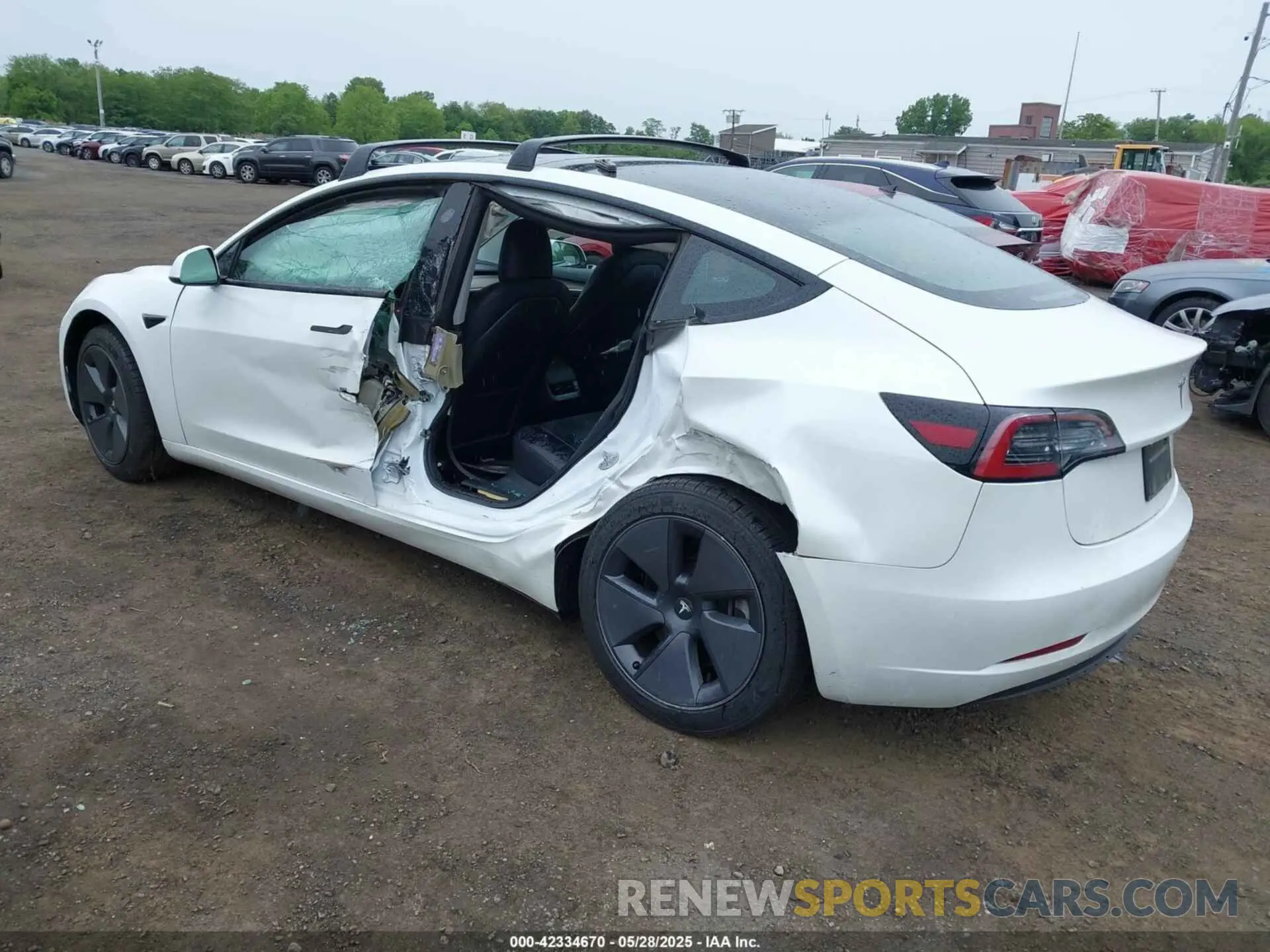 3 Photograph of a damaged car 5YJ3E1EA7PF470141 TESLA MODEL 3 2023