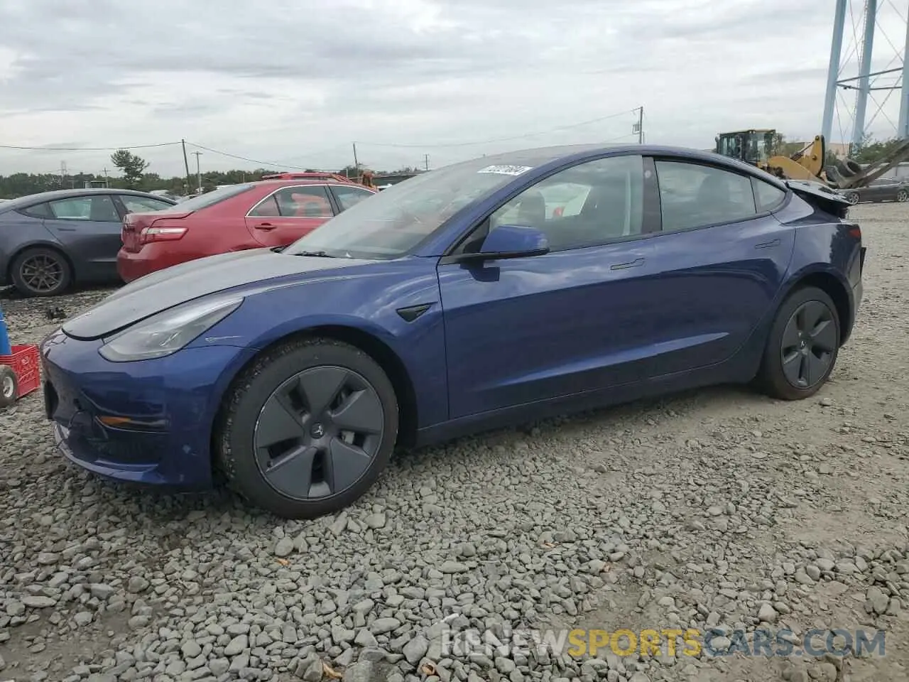1 Photograph of a damaged car 5YJ3E1EA7PF471077 TESLA MODEL 3 2023