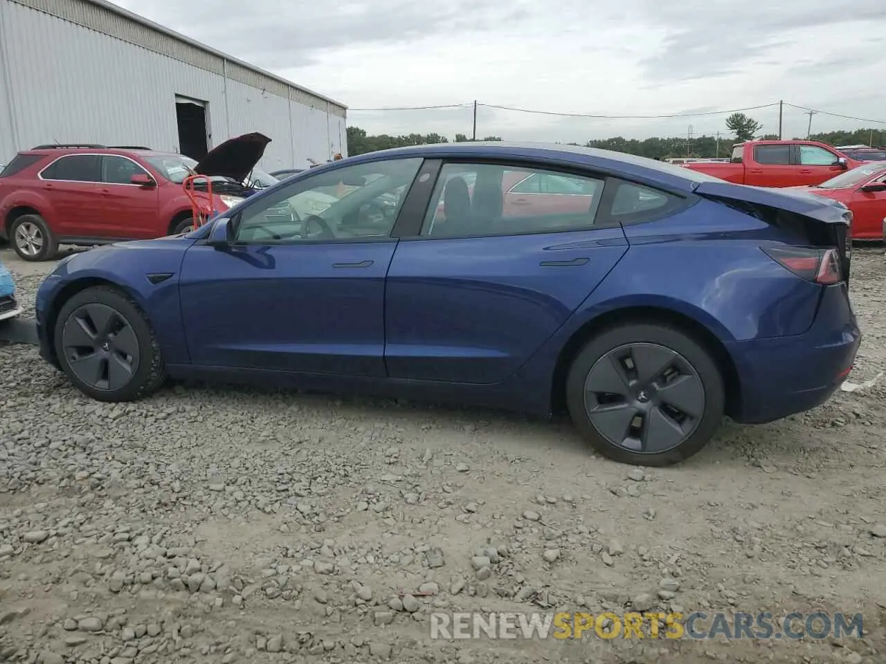 2 Photograph of a damaged car 5YJ3E1EA7PF471077 TESLA MODEL 3 2023