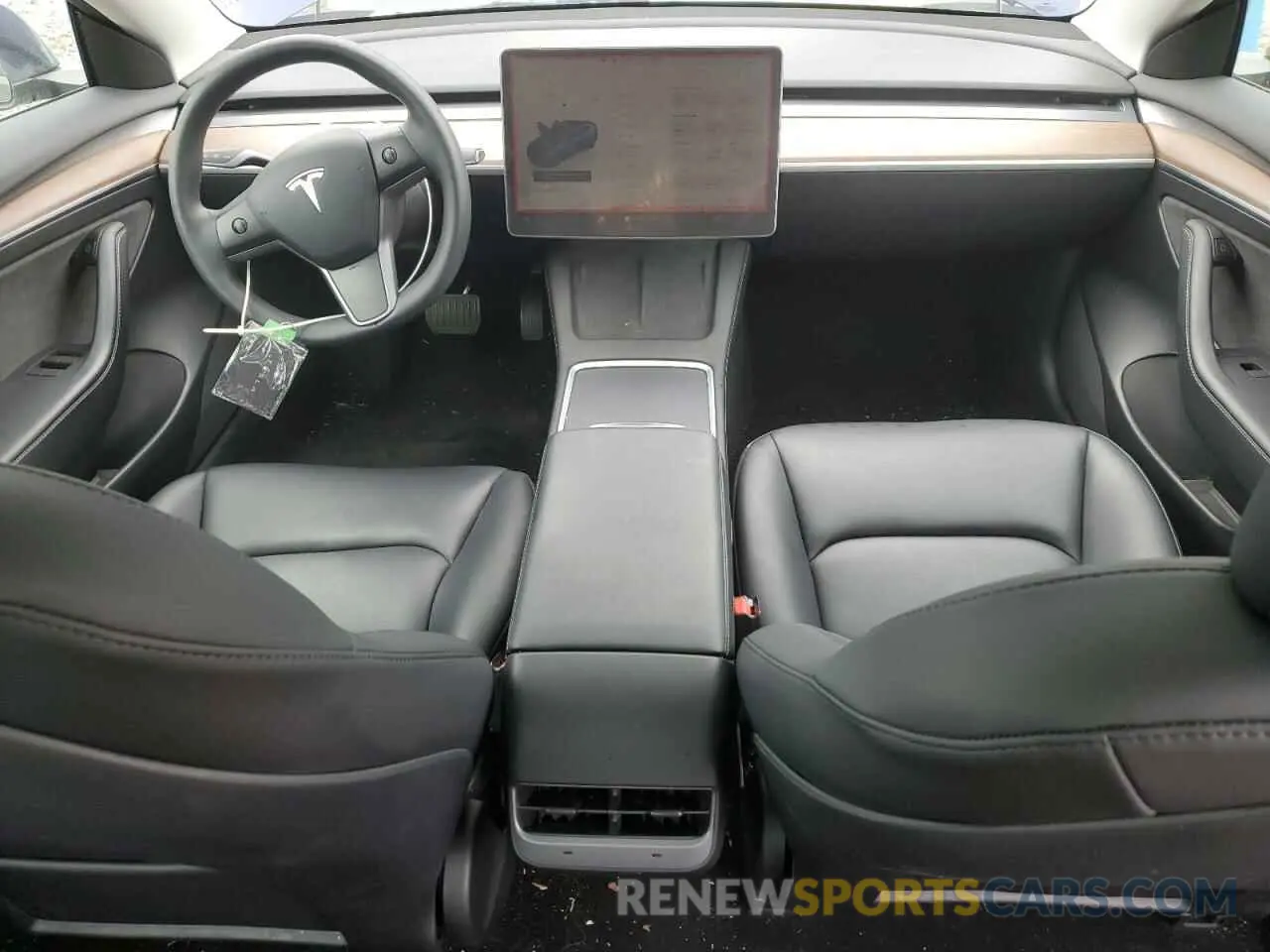 8 Photograph of a damaged car 5YJ3E1EA7PF471077 TESLA MODEL 3 2023