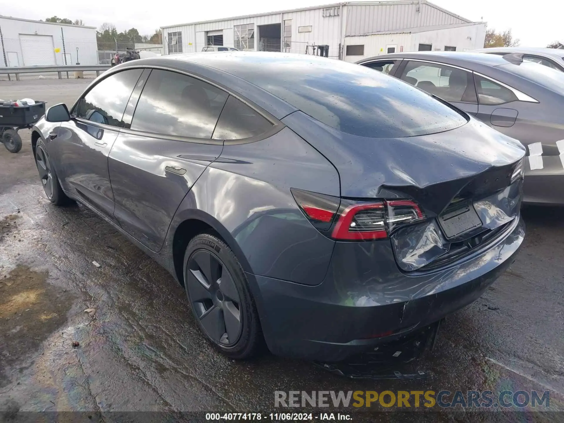 3 Photograph of a damaged car 5YJ3E1EA7PF483312 TESLA MODEL 3 2023