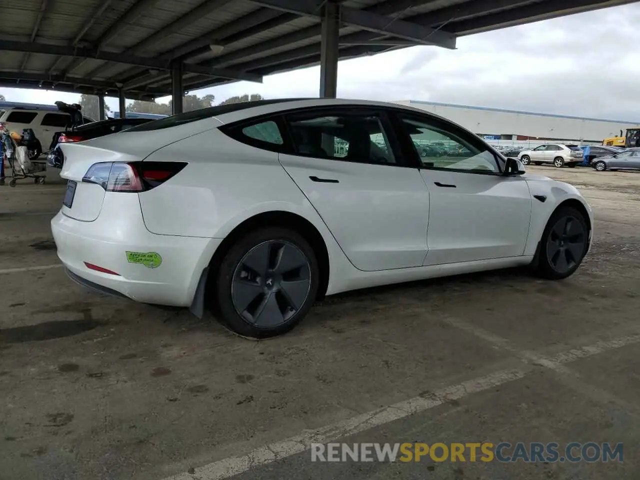 3 Photograph of a damaged car 5YJ3E1EA7PF488316 TESLA MODEL 3 2023