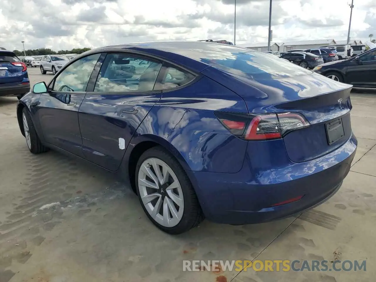 2 Photograph of a damaged car 5YJ3E1EA7PF493029 TESLA MODEL 3 2023