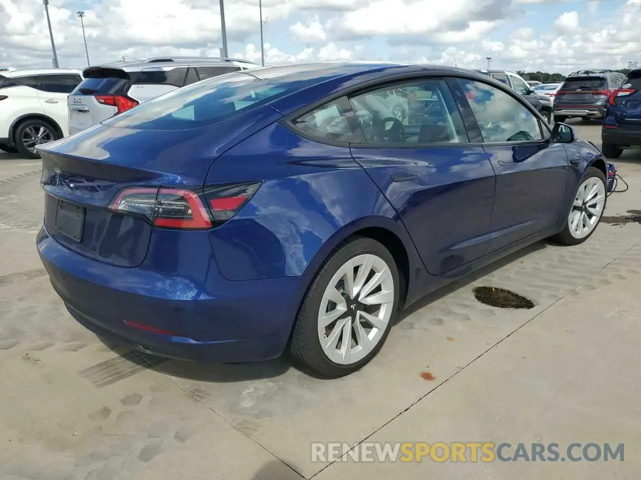 3 Photograph of a damaged car 5YJ3E1EA7PF493029 TESLA MODEL 3 2023