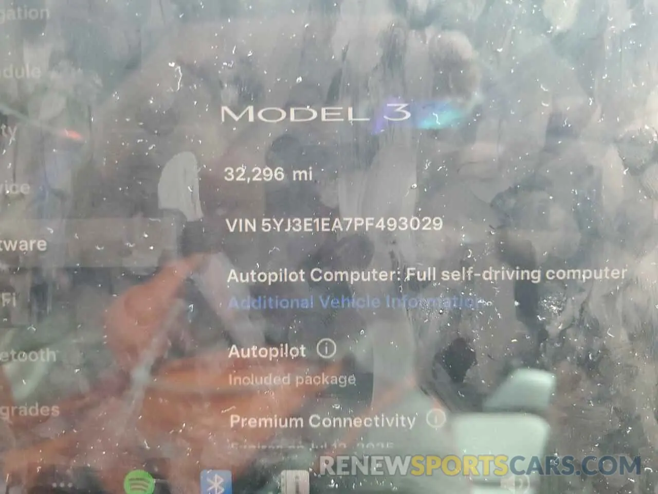 9 Photograph of a damaged car 5YJ3E1EA7PF493029 TESLA MODEL 3 2023