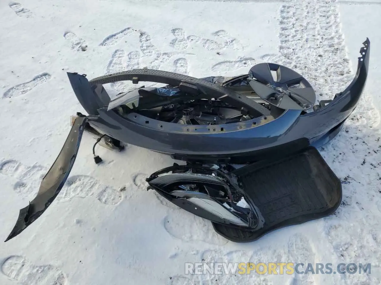 12 Photograph of a damaged car 5YJ3E1EA7PF496089 TESLA MODEL 3 2023