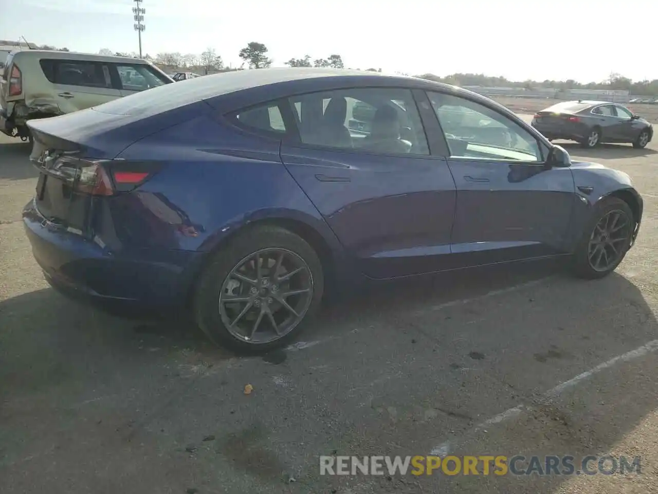 3 Photograph of a damaged car 5YJ3E1EA7PF509388 TESLA MODEL 3 2023